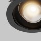 Maytoni-DL105-12W3K-B - Lens - Adjustable Black Recessed Downlight Ø 12 cm