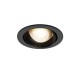 Maytoni-DL105-12W3K-B - Lens - Adjustable Black Recessed Downlight Ø 12 cm