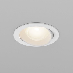 Lens - Adjustable White Recessed Downlight Ø 12 cm