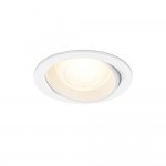 Lens - Adjustable White Recessed Downlight Ø 12 cm