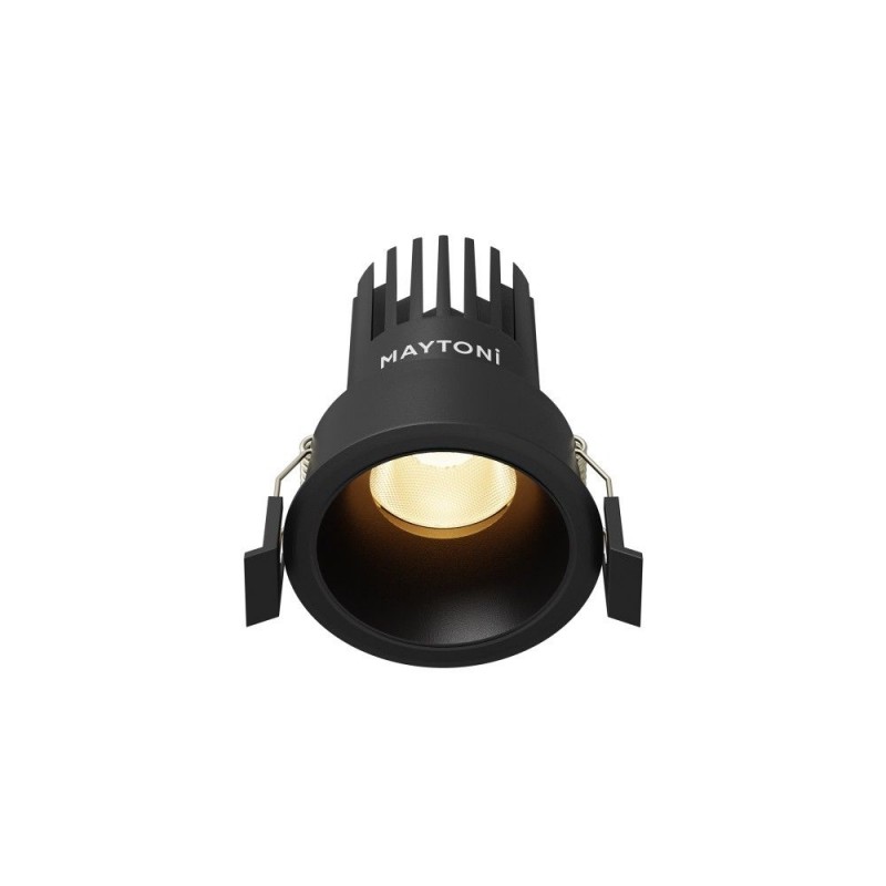 Maytoni-DL115-10W-2.7K-B - Dip - Black LED Recessed Downlight Ø 6.6 cm