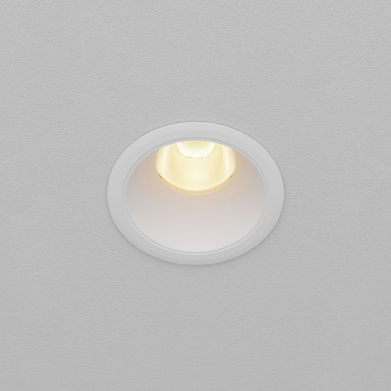 Maytoni-DL115-10W-2.7K-W - Dip - White LED Recessed Downlight Ø 6.6 cm