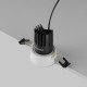Maytoni-DL115-10W-2.7K-W - Dip - White LED Recessed Downlight Ø 6.6 cm