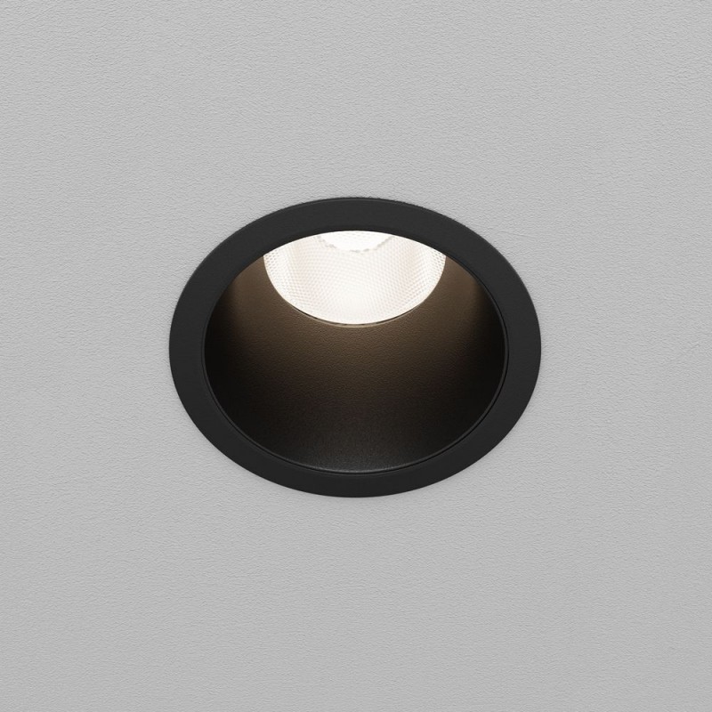 Maytoni-DL118-15W-2.7K-B - Dip - Black LED Recessed Downlight Ø 7.6 cm