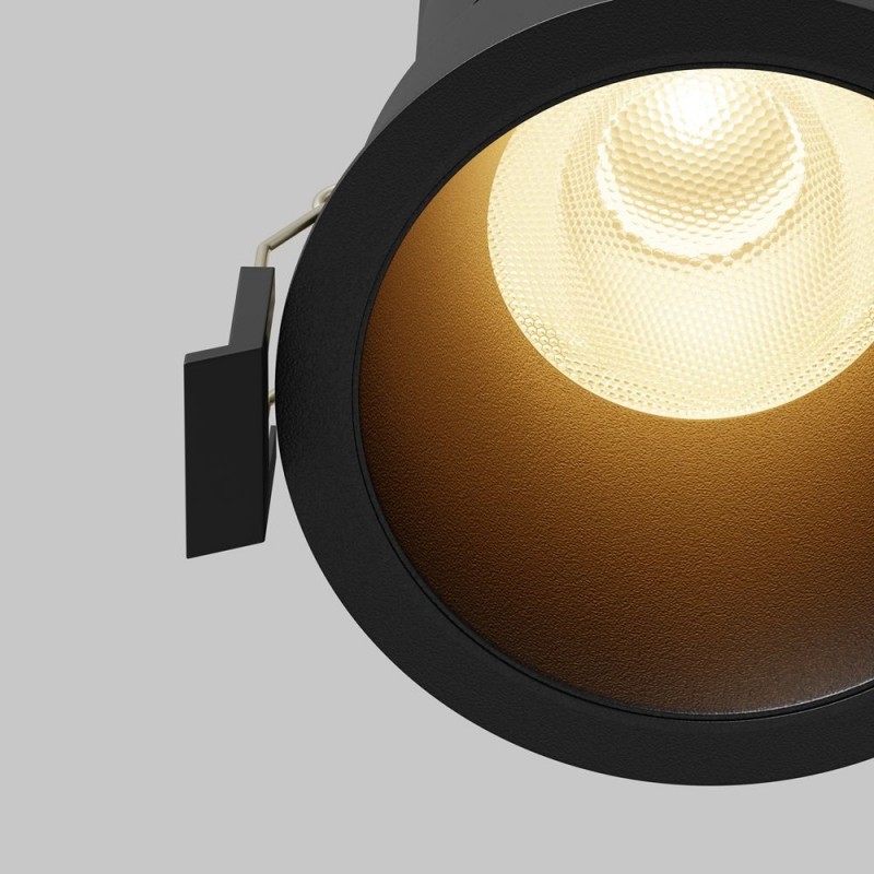Maytoni-DL118-15W-2.7K-B - Dip - Black LED Recessed Downlight Ø 7.6 cm