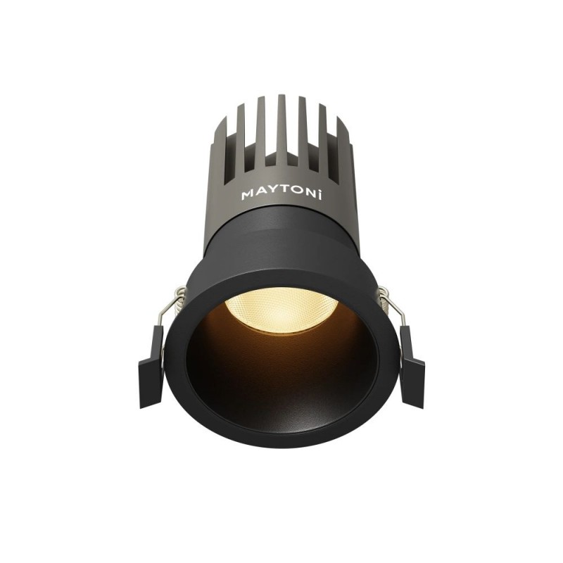 Maytoni-DL118-15W-2.7K-B - Dip - Black LED Recessed Downlight Ø 7.6 cm