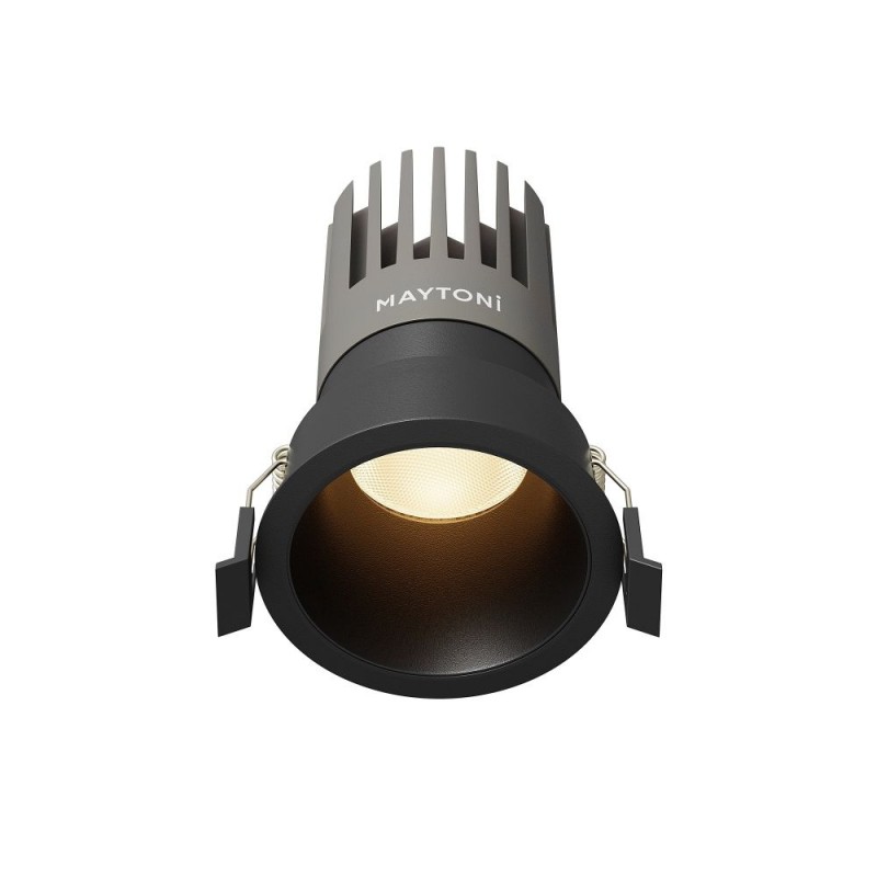 Maytoni-DL118-15W-3K-B - Dip - Black LED Recessed Downlight Ø 7.6 cm