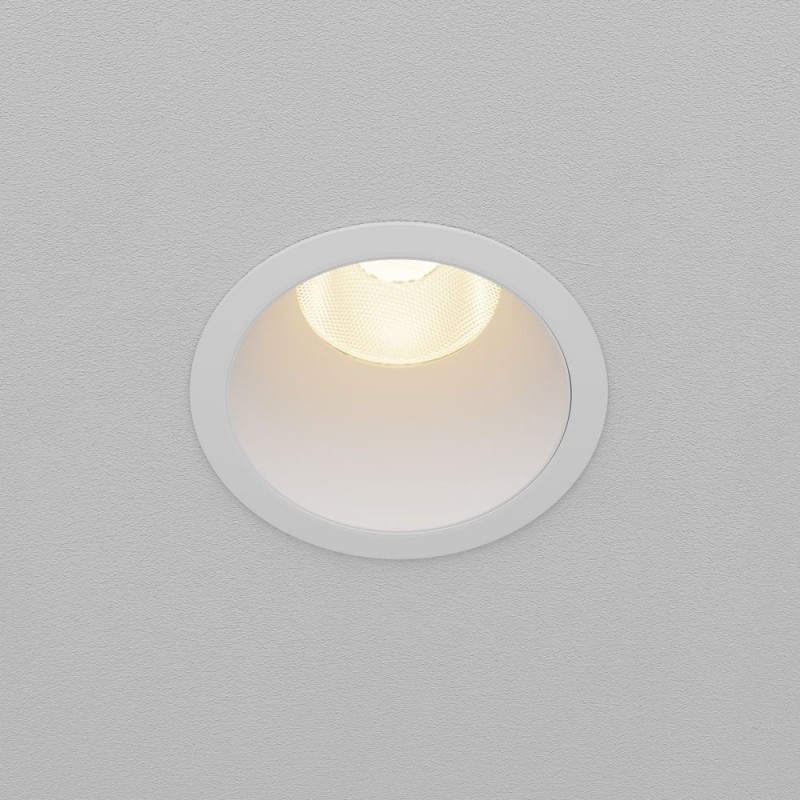 Maytoni-DL118-15W-3K-W - Dip - White LED Recessed Downlight Ø 7.6 cm