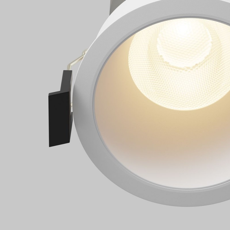 Maytoni-DL118-15W-3K-W - Dip - White LED Recessed Downlight Ø 7.6 cm