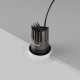 Maytoni-DL119-10W-2.7K-TRS-B - Dip - Black Plaster-in Recessed Downlight Ø 9.2 cm