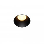 Dip - Black Plaster-in Recessed Downlight Ø 9.2 cm