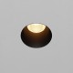 Maytoni-DL122-15W-2.7K-TRS-B - Dip - Black Plaster-in Recessed Downlight Ø 10.3 cm
