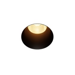 Dip - Black Plaster-in Recessed Downlight Ø 10.3 cm