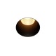 Maytoni-DL122-15W-2.7K-TRS-B - Dip - Black Plaster-in Recessed Downlight Ø 10.3 cm