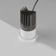 Maytoni-DL122-15W-3K-TRS-W - Dip - White Plaster-in Recessed Downlight Ø 10.3 cm
