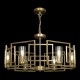 Maytoni-H009PL-06G - Bowi - Clear Glass with Gold 6 Light Centre Fitting