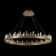 Ceiling Lights - Gletscher - Crystal Ring LED Module Pendant Ø 850 Maytoni-H186-PL-01-61W-BS - Gletscher - Crystal Ring LED Module Pendant Ø 850