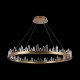 Ceiling Lights - Gletscher - Crystal Ring LED Module Pendant Ø 850 Maytoni-H186-PL-01-61W-BS - Gletscher - Crystal Ring LED Module Pendant Ø 850