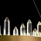 Ceiling Lights - Gletscher - Crystal Ring LED Module Pendant Ø 600 Maytoni-H186-PL-01-46W-BS - Gletscher - Crystal Ring LED Module Pendant Ø 600