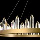 Ceiling Lights - Gletscher - Crystal Ring LED Module Pendant Ø 850 Maytoni-H186-PL-01-61W-BS - Gletscher - Crystal Ring LED Module Pendant Ø 850