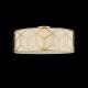Maytoni-H223-PL-05-G - Messina - Linen with Stencil Pattern 5 Light Ceiling Lamp