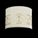 Wall Lights - Messina - Linen with Stencil Pattern 2 Light Wall Lamp Maytoni-H223-WL-02-G - Messina - Linen with Stencil Pattern 2 Light Wall Lamp