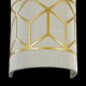 Wall Lights - Messina - Linen with Stencil Pattern Wall Lamp Maytoni-H223-WL-01-G - Messina - Linen with Stencil Pattern Wall Lamp