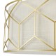 Maytoni-H223-PL-03-G - Messina - Linen with Stencil Pattern 3 Light Ceiling Lamp