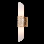 Venera - Brass 2 Light Wall Lamp with Glass Shade Venera - Brass 2 Light Wall Lamp with Glass Shade