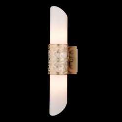 Venera - Brass 2 Light Wall Lamp with Glass Shade Venera - Brass 2 Light Wall Lamp with Glass Shade