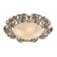 Ceiling Lights - Lantana - White Glass Flush Ø 55.5 -Pearl Gold Maytoni-H300-04-G - Lantana - White Glass Flush Ø 55.5 -Pearl Gold