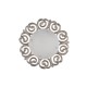 Ceiling Lights - Lantana - White Glass Flush Ø 55.5 -Pearl Gold Maytoni-H300-04-G - Lantana - White Glass Flush Ø 55.5 -Pearl Gold