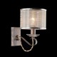 Wall Lights - Cable - White Organza Wall Lamp- Brown Maytoni-H357-WL-01-BG - Cable - White Organza Wall Lamp- Brown