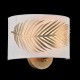 Wall Lights - Farn - Fabric Wall Lamp with Stencil Pattern Leaf Maytoni-H428-WL-01-WG - Farn - Fabric Wall Lamp with Stencil Pattern Leaf