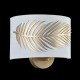Wall Lights - Farn - Fabric Wall Lamp with Stencil Pattern Leaf Maytoni-H428-WL-01-WG - Farn - Fabric Wall Lamp with Stencil Pattern Leaf