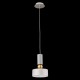 Ceiling Lights - Void - Grey & Antique Brass Single Pendant Maytoni-MOD030PL-01GR - Void - Grey & Antique Brass Single Pendant