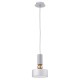 Ceiling Lights - Void - Grey & Antique Brass Single Pendant Maytoni-MOD030PL-01GR - Void - Grey & Antique Brass Single Pendant