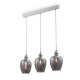Kitchen Lights - Blues - Smoky Glass 3 Light Over Island Fitting -Crystal Maytoni-MOD033-PL-03-N - Blues - Smoky Glass 3 Light Over Island Fitting -Crystal