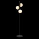 Maytoni-MOD048FL-03G - Nostalgia - White & Black and Gold 3 Light Floor Lamp