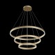 Maytoni-MOD058PL-L100BS4K - Rim - LED 4000K Brass 3 Metal Rings Pendant