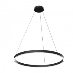 Rim - Black CCT Pendant Ø 80 cm