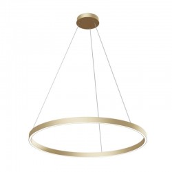 Rim - Brass CCT Pendant Ø 80 cm