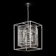 Ceiling Lights - Tening - Crystal & Chrome 4 Light Lantern Pendant Maytoni-MOD060PL-04CH - Tening - Crystal & Chrome 4 Light Lantern Pendant