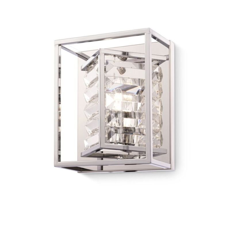 Crystal & Acrylic - Tening - Crystal & Chrome Wall Lamp Maytoni-MOD060WL-01CH - Tening - Crystal & Chrome Wall Lamp