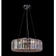 Maytoni-MOD080CL-06CH - Recinto - Crystal & Chrome 6 Light Pendant with Decorative Diffuser