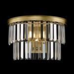 Revero - Painted Brass Wall Lamp with Crystal