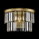 Maytoni-MOD085WL-01BS - Revero - Crystal & Painted Brass Wall Lamp