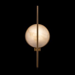 Marmo - Natural Stone & Gold Wall Lamp
