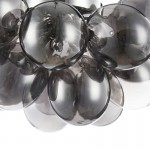 Balbo - Nickel 4 Light Ceiling Lamp with Smoked Mirrored Glass Balbo - Nickel 4 Light Ceiling Lamp with Smoked Mirrored Glass