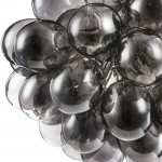 Balbo - Nickel 8 Light Pendant with Smoked Mirrored Glass  Balbo - Nickel 8 Light Pendant with Smoked Mirrored Glass